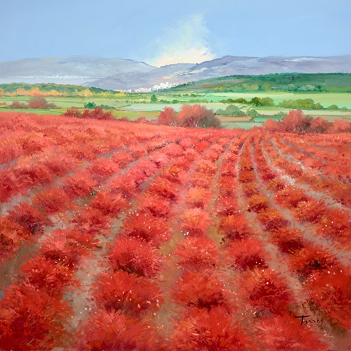 Bay View V by Torres - Original Painting on Box Canvas